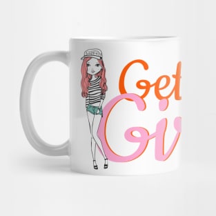 girl and fashion Mug